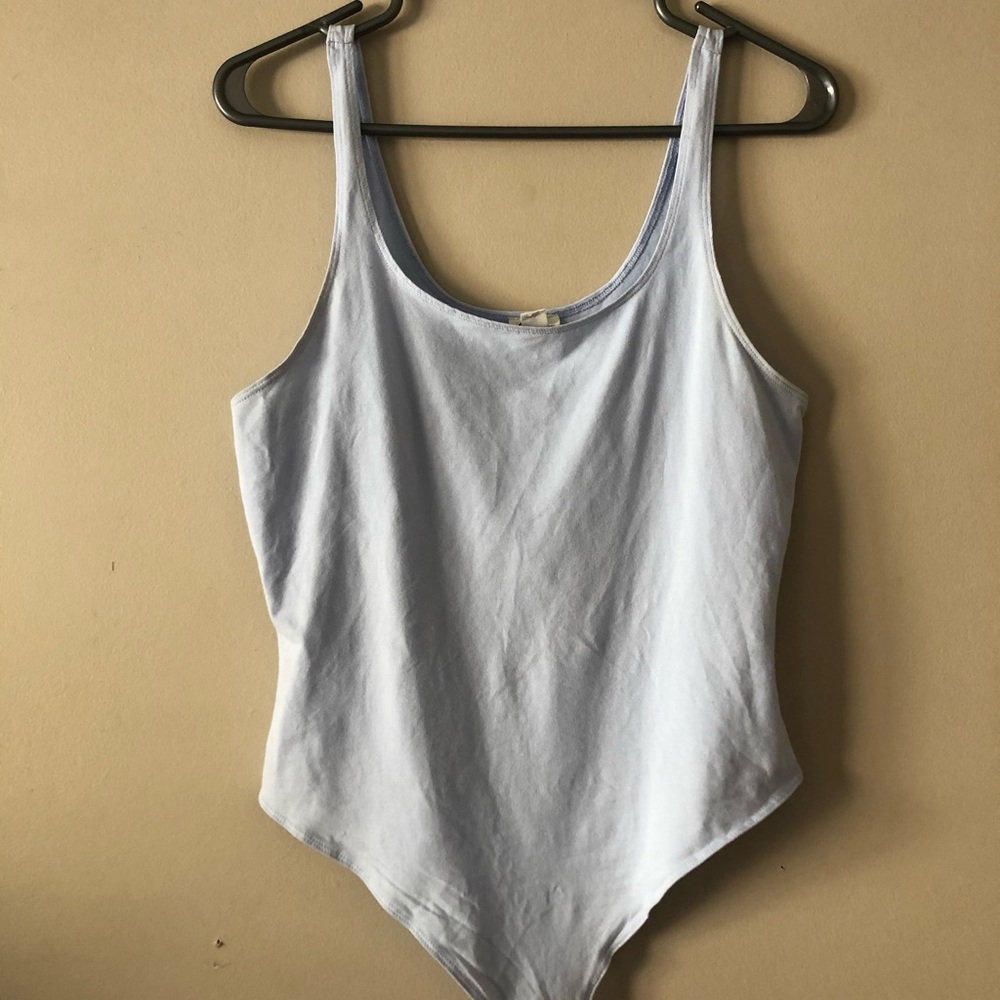 Light blue bodysuit